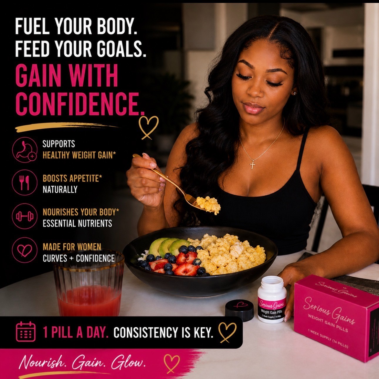 Weight Gain Support Pills Supplements Increase your Appetite