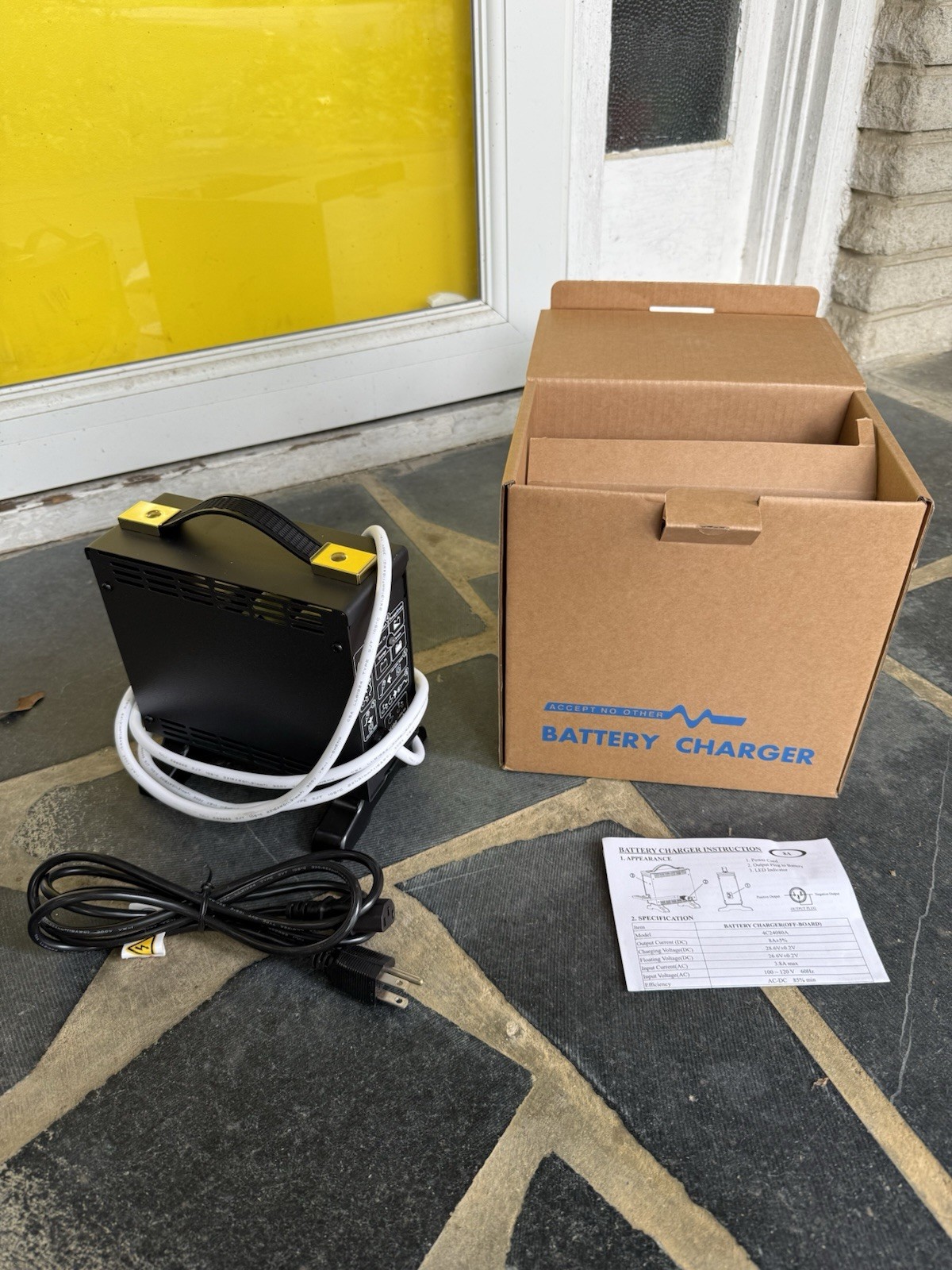 Invacare/Pride/Quantum 8 Amp 24 Volt Power Wheelchair Battery Charger 4C24080A
