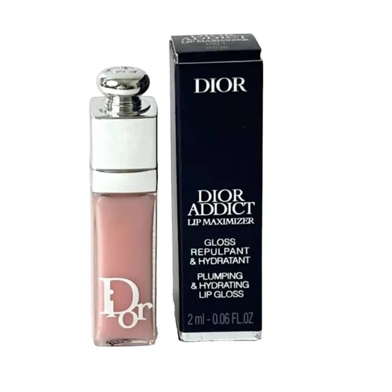 Dior Addict Lip Maximizer Lip Plumping Gloss # 001 PINK 2 ml
