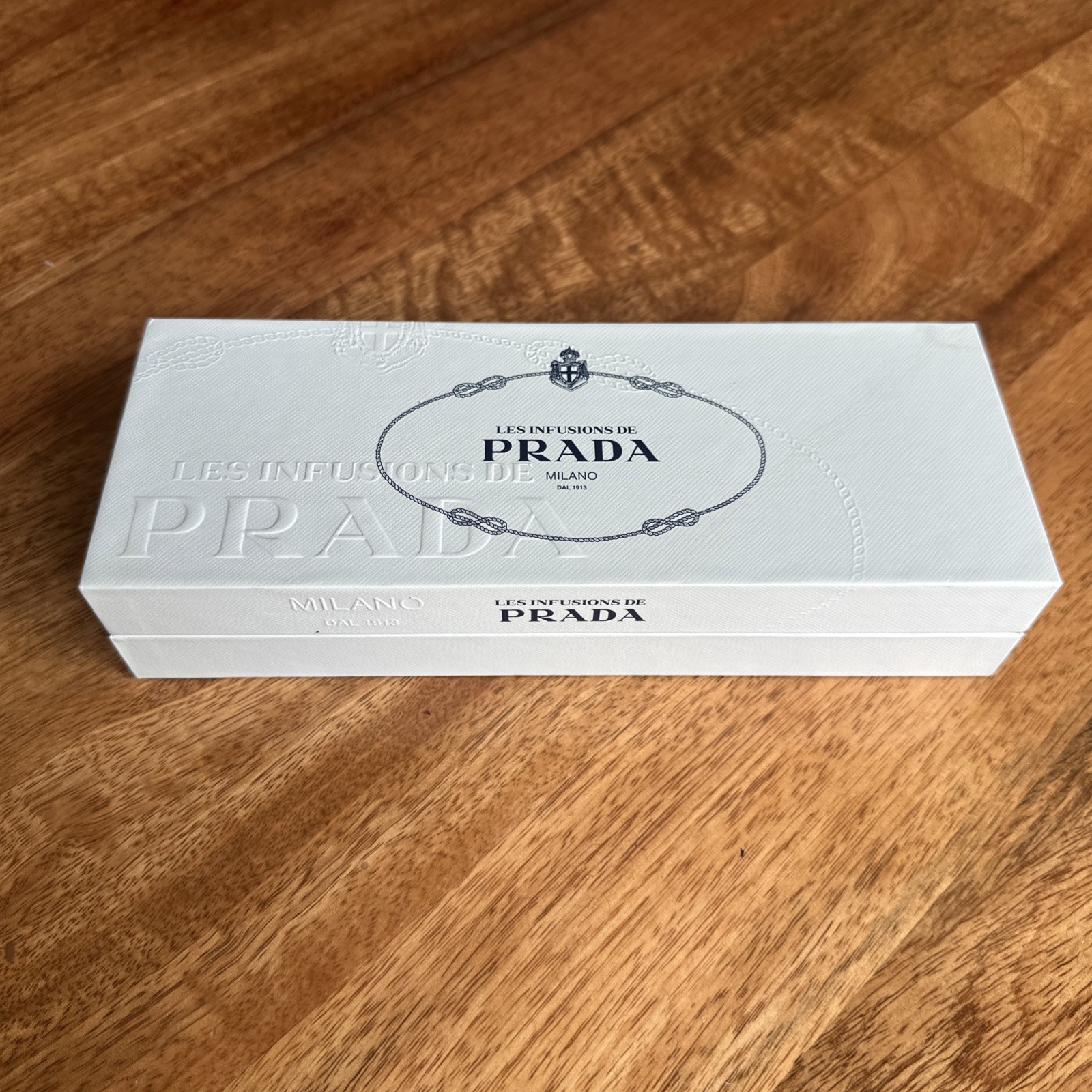 Prada les Infusion, Set Of 6 Mini Gift Set, 0.27oz Each. Boxed set.