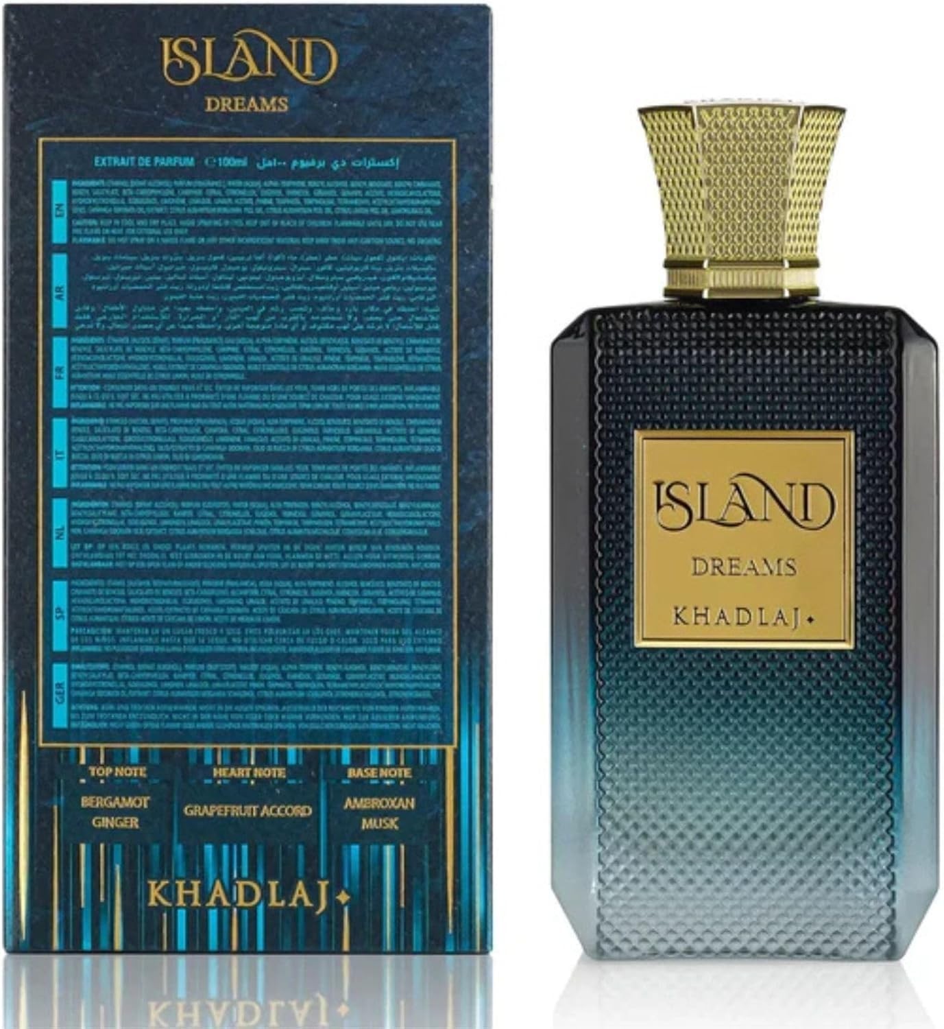 Island Dreams – Fruity, Floral, Woody, Musky Long-Lasting Fragrance for Unisex