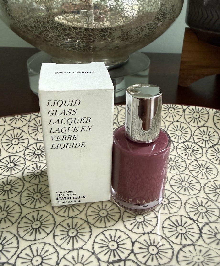 Static Nails «Sweater Weather» Liquid Glass Nail Lacquer Full Coverage NEW