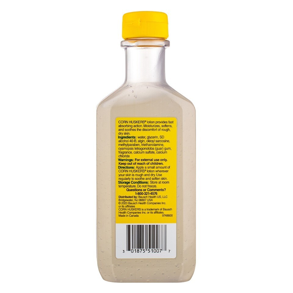 CORN HUSKERS Heavy Duty Hand Treatment Lotion Softens dry skin Oil-free, 7 Oz