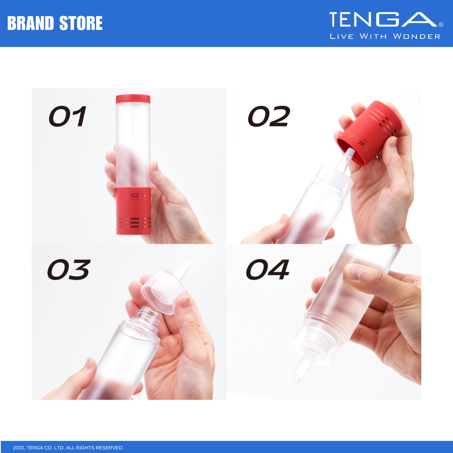 TENGA Lotion Water Based Lubricant Refill Bundle NWT NIB